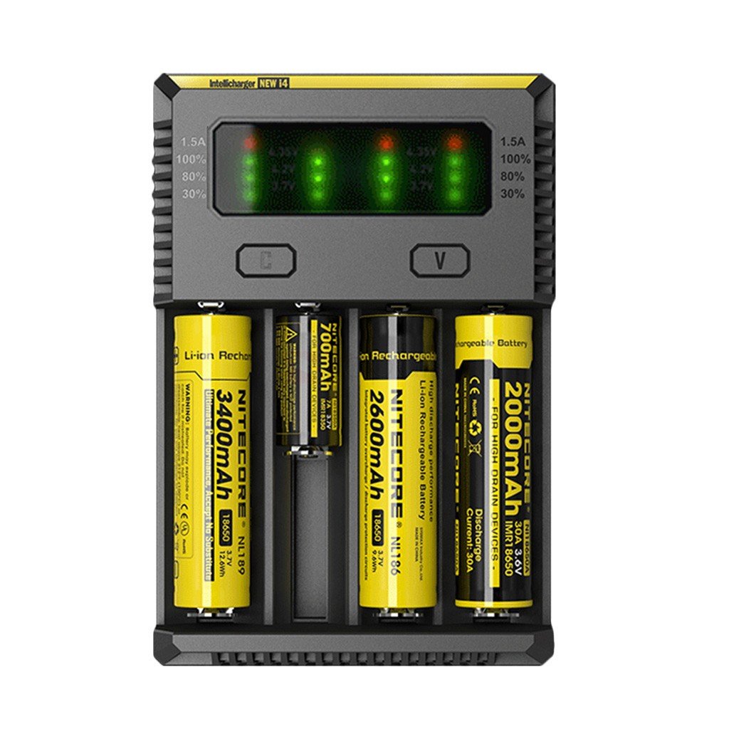 Nitecore New i4 Intellicharger Battery Charger - Shop Shefa