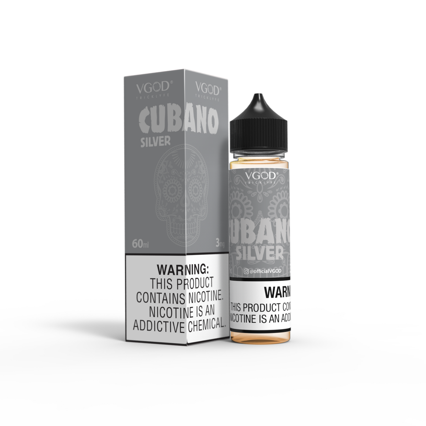 VGOD Cubano Silver 60ML - Shop Shefa