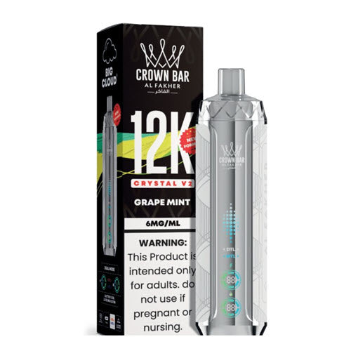 Crown Bar 12K Crystal V2 Disposable Vape Device
