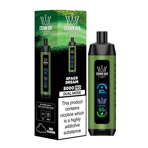 Crown Bar Pro 8000 Puffs Disposable Vape Device - 3PCS - Shop Shefa
