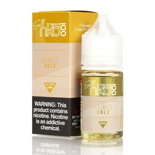 Naked 100 Salt Euro Gold 30ML - Shop Shefa