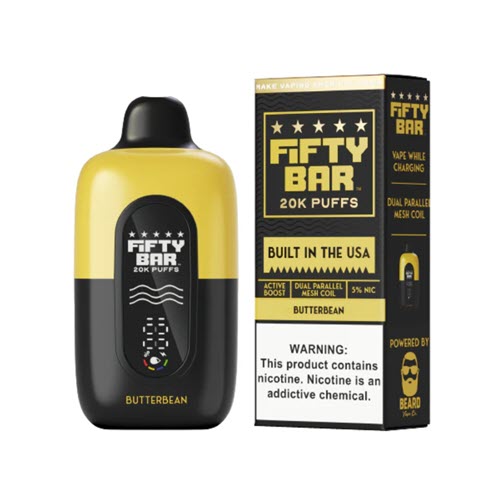 Fifty Bar 20000 Puffs Disposable Vape Device - 10PCS - Shop Shefa