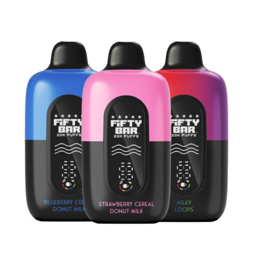 Fifty Bar 20000 Puffs Disposable Vape Device - 10PCS - Shop Shefa