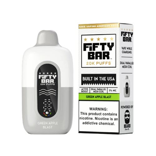 Fifty Bar 20000 Puffs Disposable Vape Device - 10PCS - Shop Shefa
