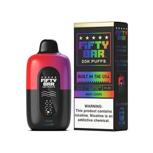 Fifty Bar 20000 Puffs Disposable Vape Device - 10PCS - Shop Shefa