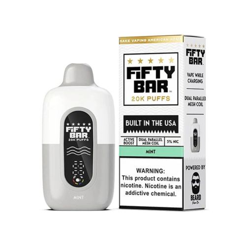 Fifty Bar 20000 Puffs Disposable Vape Device - 10PCS - Shop Shefa