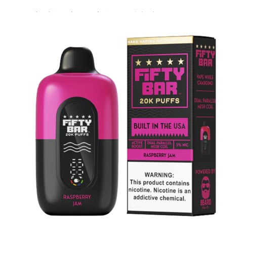 Fifty Bar 20000 Puffs Disposable Vape Device - 10PCS - Shop Shefa