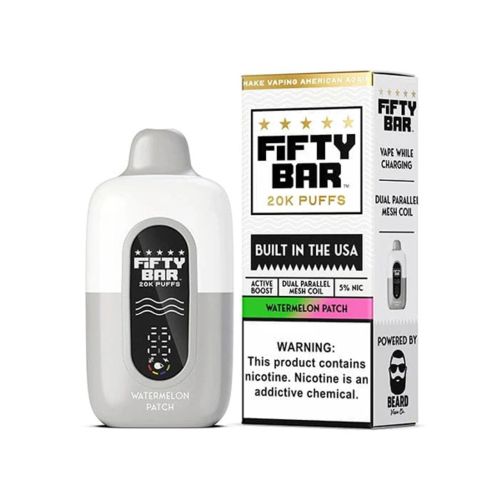 Fifty Bar 20000 Puffs Disposable Vape Device - 10PCS - Shop Shefa