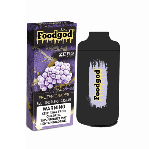 Foodgod Zero 0% Luxe Disposable Vape Device - 6PCS - Shop Shefa