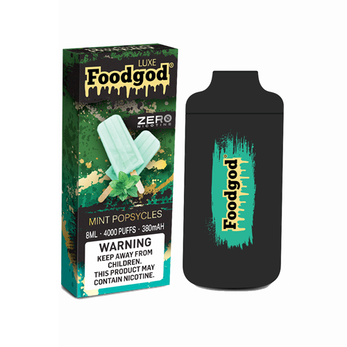 Foodgod Zero 0% Luxe Disposable Vape Device - 6PCS - Shop Shefa