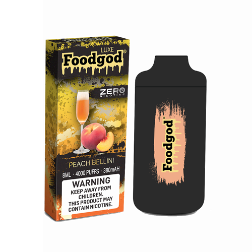 Foodgod Zero 0% Luxe Disposable Vape Device - 6PCS - Shop Shefa