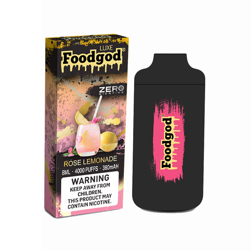 Foodgod Zero 0% Luxe Disposable Vape Device - 6PCS - Shop Shefa