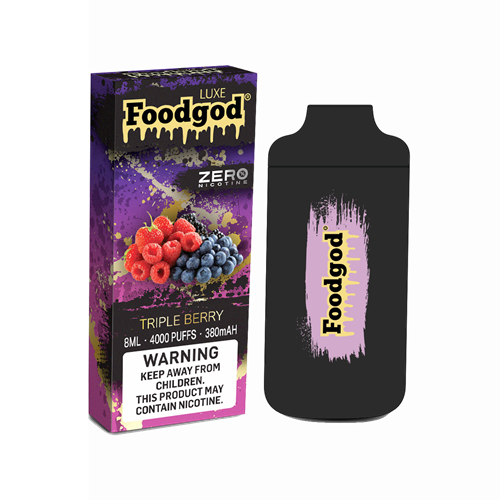 Foodgod Zero 0% Luxe Disposable Vape Device - 6PCS - Shop Shefa
