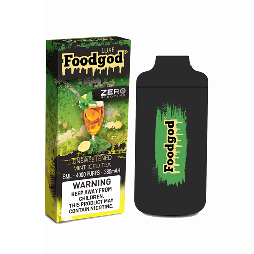 Foodgod Zero 0% Luxe Disposable Vape Device - 6PCS - Shop Shefa