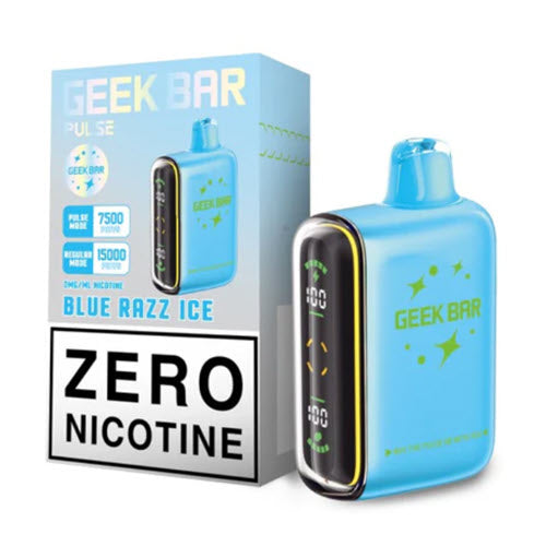 Geek Bar Pulse 15000 Puffs 0% ZERO Disposable Vape Device - 3PCS - Shop Shefa