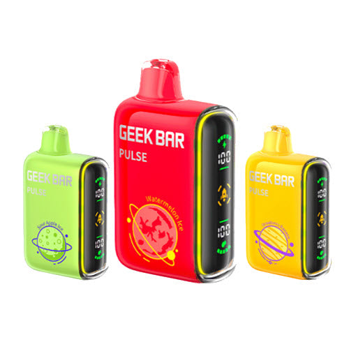 Geek Bar Pulse 15000 Puffs 0% ZERO Disposable Vape Device - 3PCS - Shop Shefa