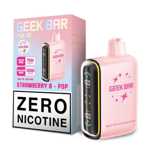 Geek Bar Pulse 15000 Puffs 0% ZERO Disposable Vape Device - 3PCS - Shop Shefa