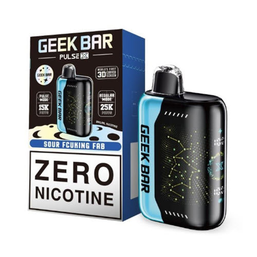 Geek Bar Pulse X 0% ZERO Disposable Vape Device - 3PCS - Shop Shefa