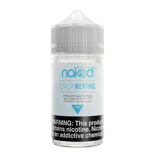 Naked 100 Crisp Menthol 60ML - Shop Shefa