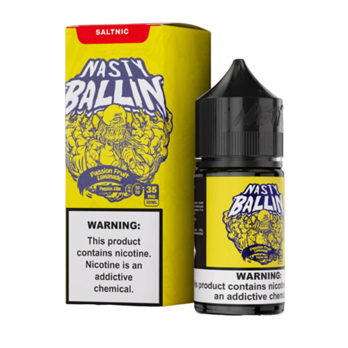 Nasty Juice Ballin Salt Passion Fruit Lemonade Passion Killa 30ML - Shop Shefa