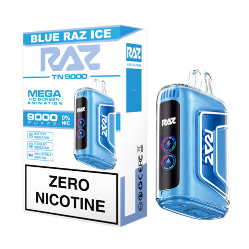 Raz TN9000 0% ZERO Disposable Vape Device - 10PCS - Shop Shefa