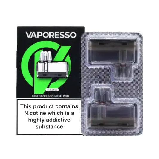 Vaporesso ECO Nano Pod Replacement - 2PK