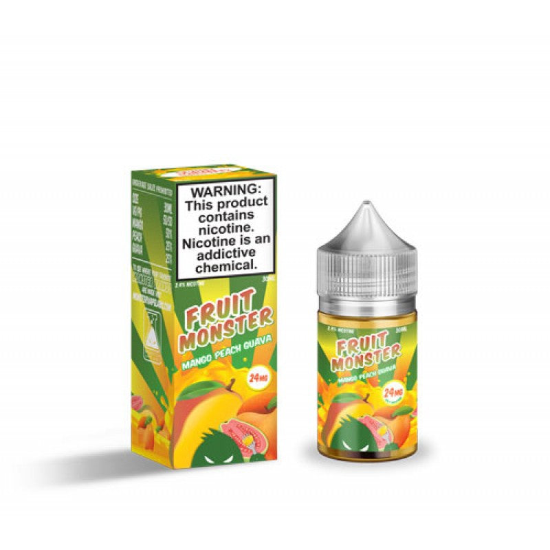 Fruit Monster Mango Peach Guava Salt 30ML - Shop Shefa