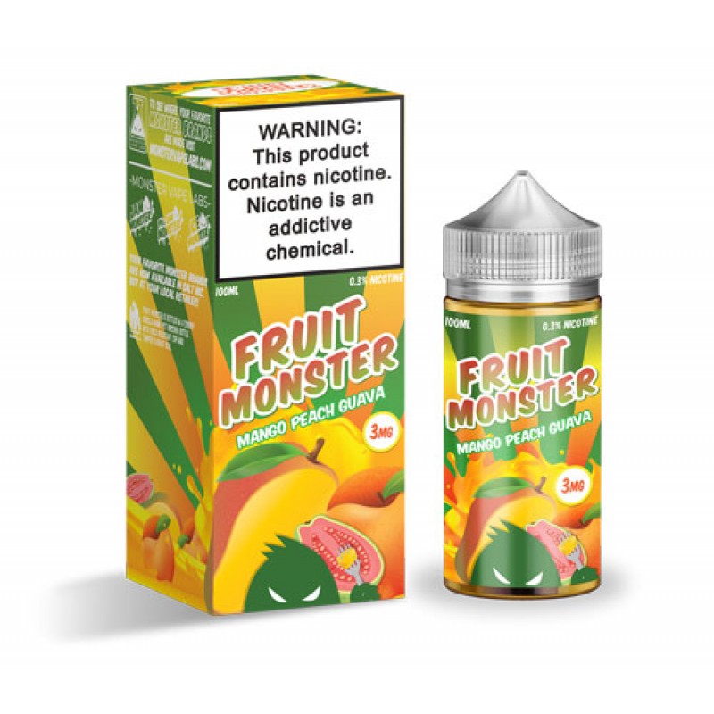 Fruit Monster Mango Peach Guava 100ML - Shop Shefa