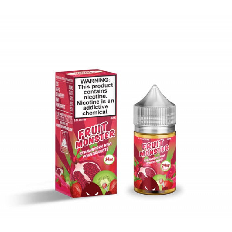 Fruit Monster Strawberry Kiwi Pomegranate Salt 30ML - Shop Shefa