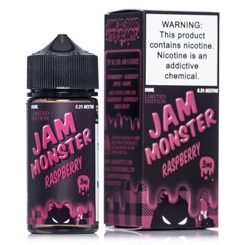 Jam Monster Raspberry 100ML - Shop Shefa