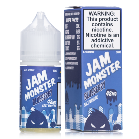 Jam Monster Blueberry Salt 30ML - Shop Shefa