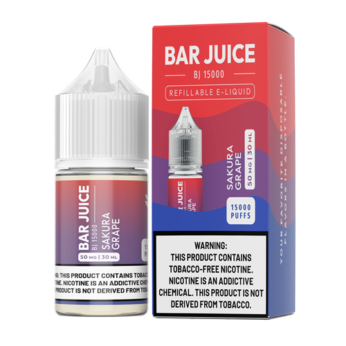 Bar Juice Sakura Grape Salt 30ML - Shop Shefa