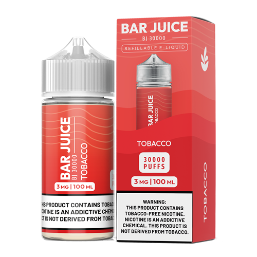 Bar Juice Tobacco 100ML - Shop Shefa
