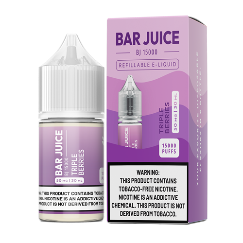 Bar Juice Triple Berries Salt 30ML - Shop Shefa