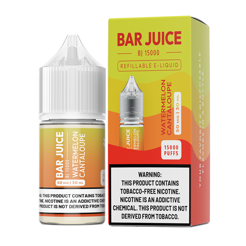 Bar Juice Watermelon Cantaloupe Salt 30ML - Shop Shefa