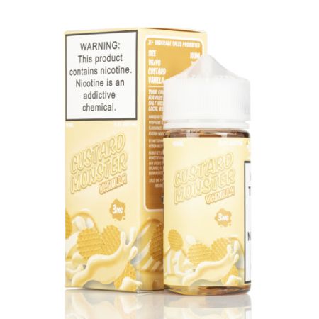 Custard Monster Vanilla Custard 100ML - Shop Shefa