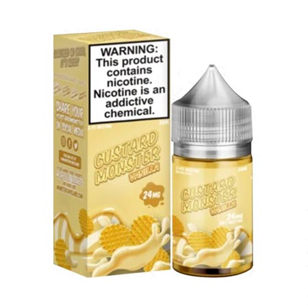 Custard Monster Vanilla Custard Salt 30ML - Shop Shefa