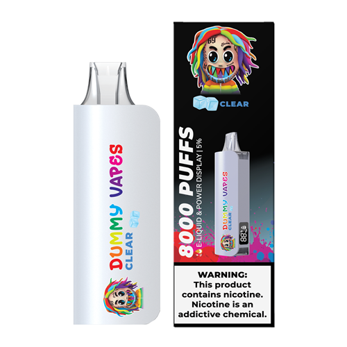 Dummy Vapes 8000 Puffs Disposable Vape Device - 6PCS - Shop Shefa