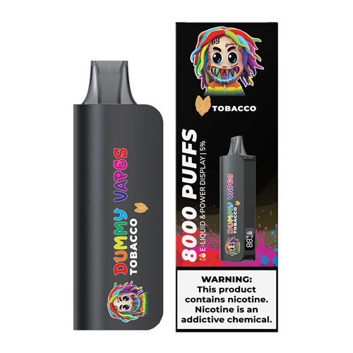 Dummy Vapes 8000 Puffs Disposable Vape Device - 6PCS - Shop Shefa