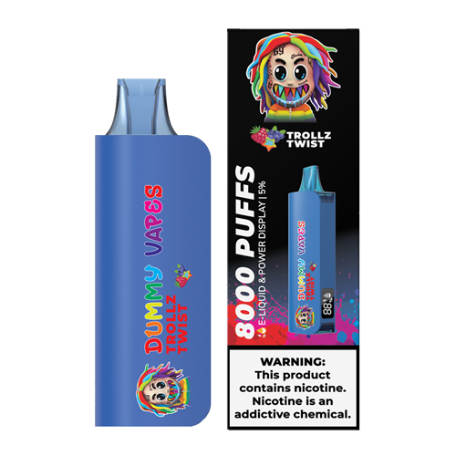 Dummy Vapes 8000 Puffs Disposable Vape Device - 6PCS - Shop Shefa