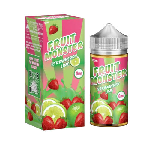 Fruit Monster Strawberry Lime 100ML - Shop Shefa