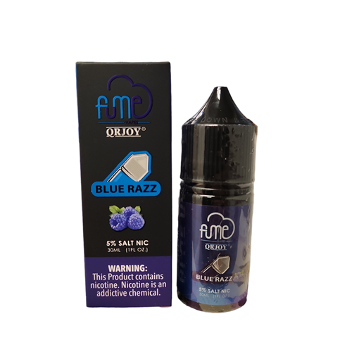 Fume Blue Razz Salt 30ML - Shop Shefa