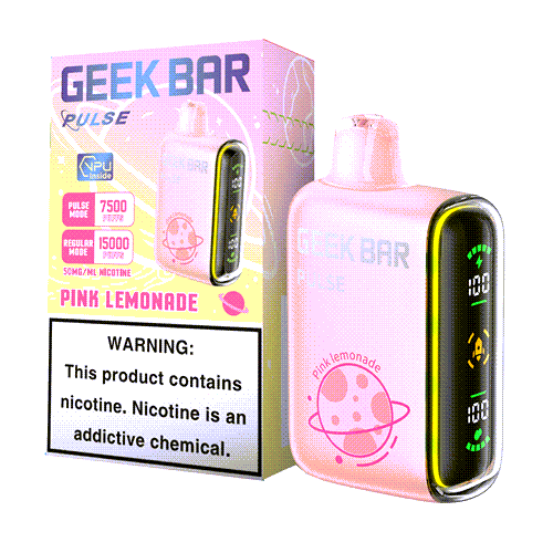 Geek Bar Pulse 15000 Puffs Disposable Vape Device - 6PCS - Shop Shefa