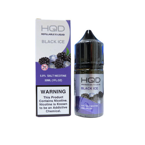 HQD Black Ice Salt 30ML - Shop Shefa
