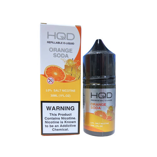 HQD Orange Soda Salt 30ML - Shop Shefa