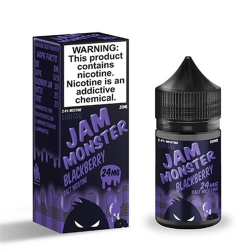 Jam Monster Blackberry Salt 30ML - Shop Shefa