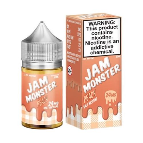 Jam Monster Peach Salt 30ML - Shop Shefa