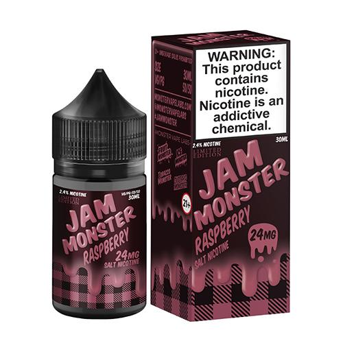 Jam Monster Raspberry Salt 30ML - Shop Shefa