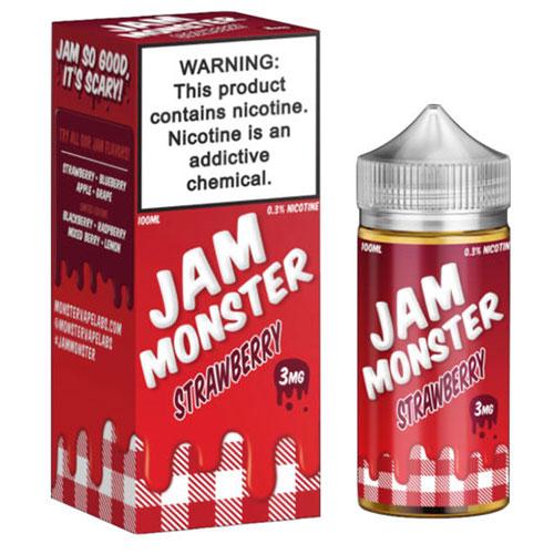 Jam Monster Strawberry 100ML - Shop Shefa