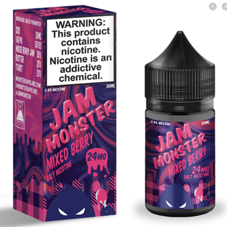 Jam Monster Mixed Berry Salt 30ML - Shop Shefa